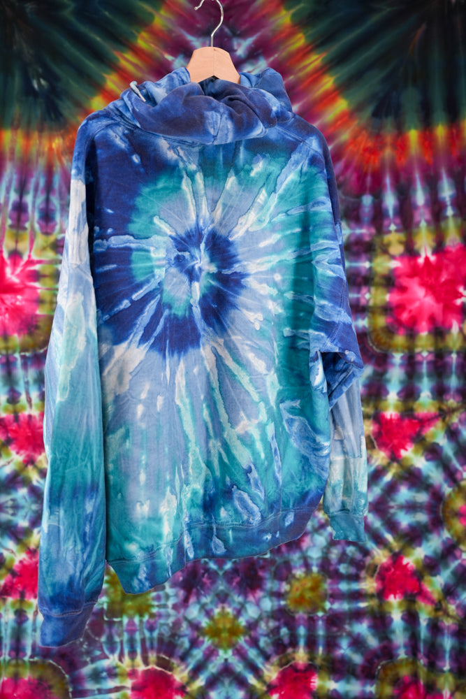 Blue Swirl Hoodie