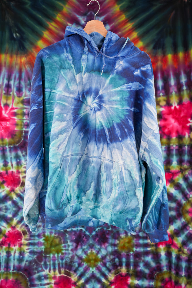 Blue Swirl Hoodie