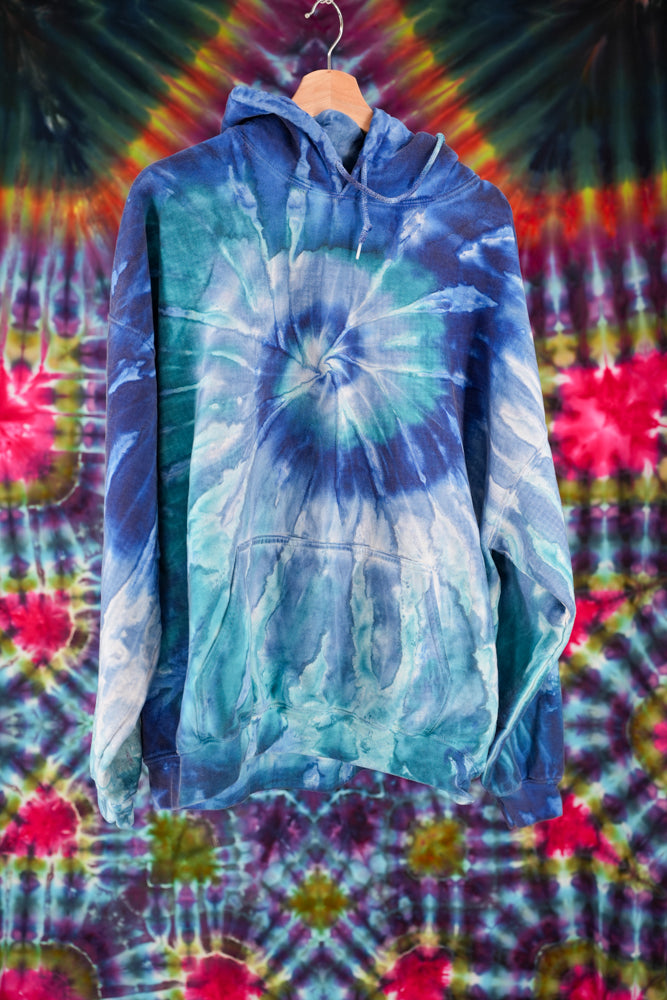Blue Swirl Hoodie