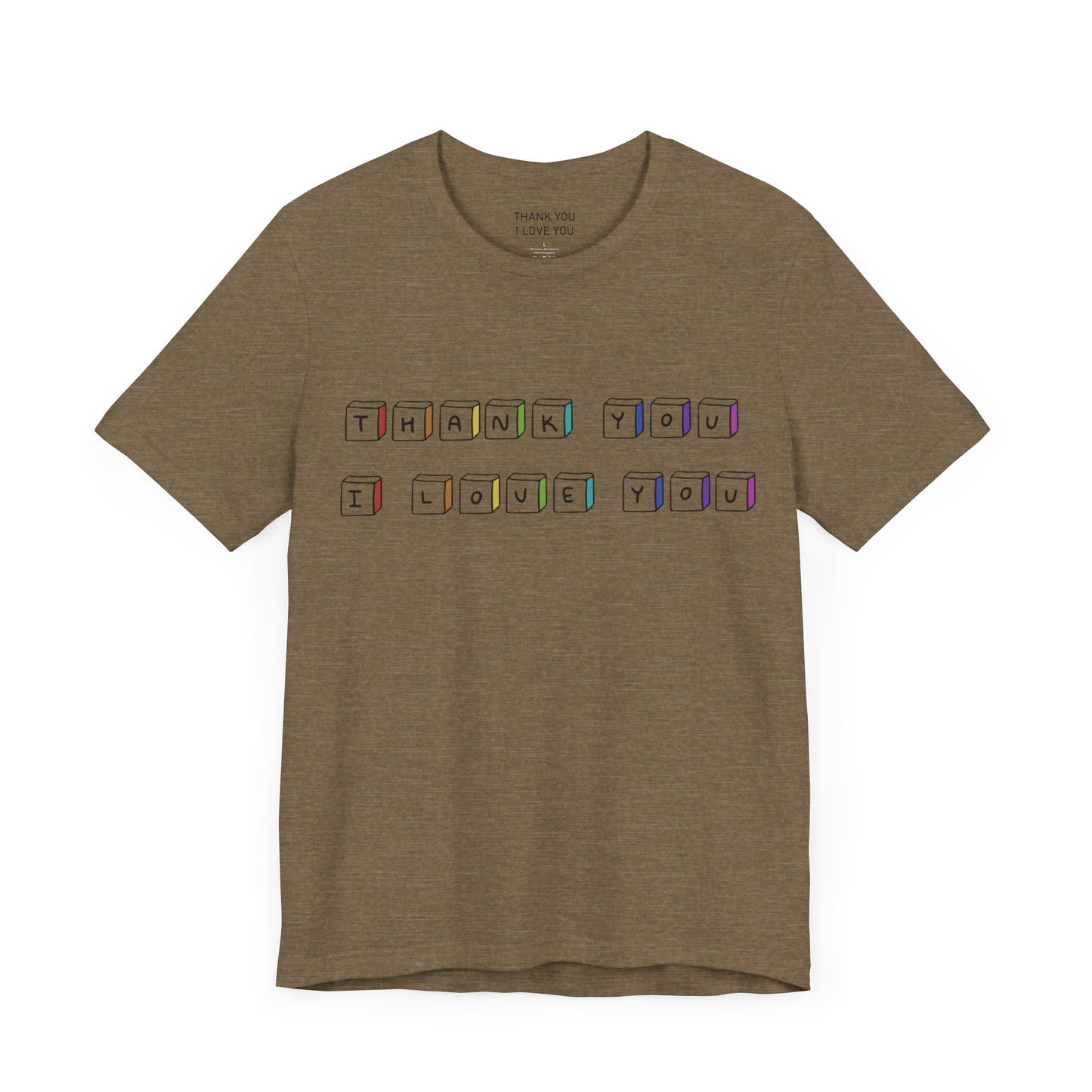 Colorful Keys of Gratitude Graphic T-Shirt