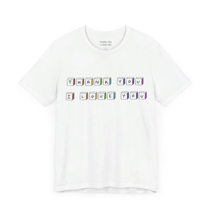 Colorful Keys of Gratitude Graphic T-Shirt