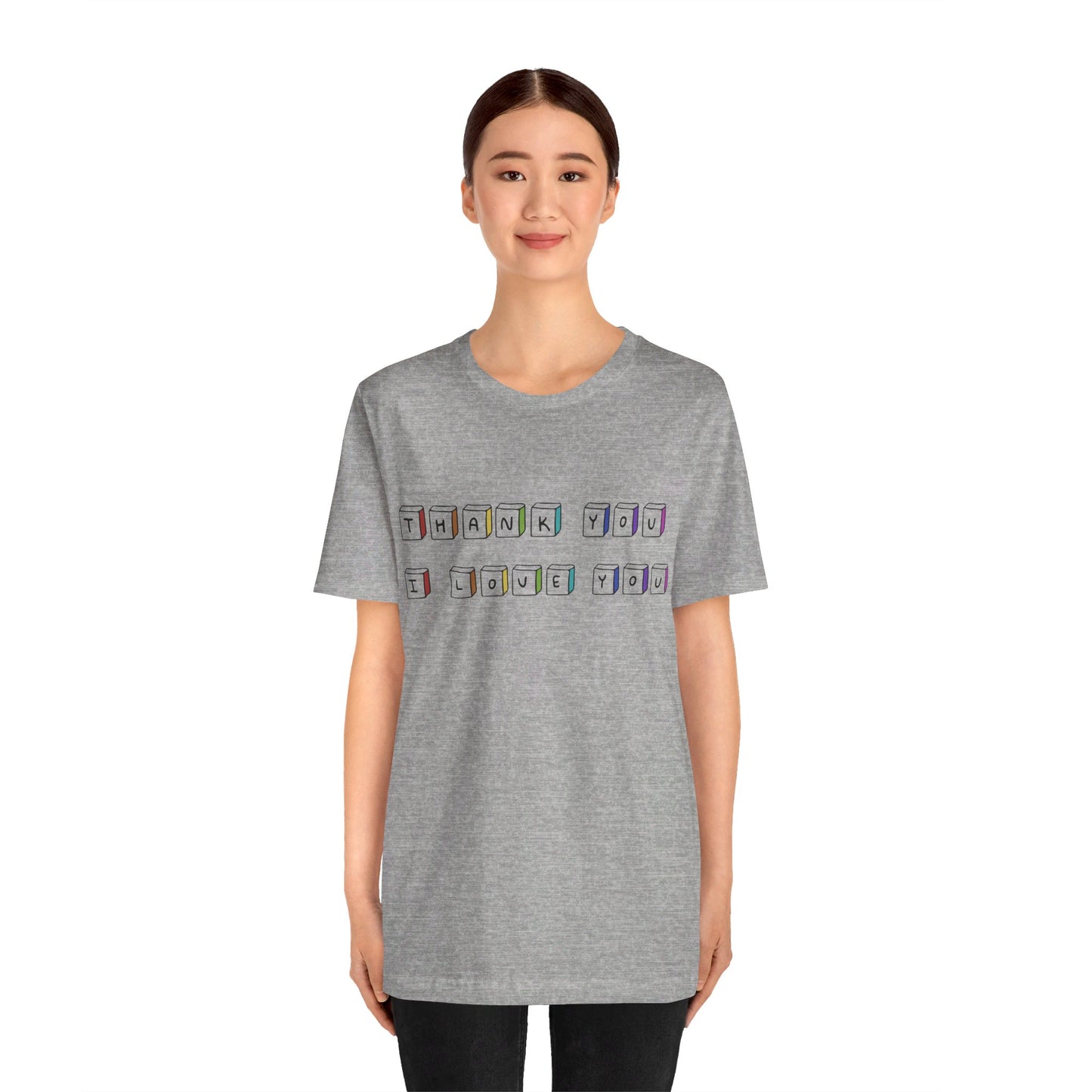 Colorful Keys of Gratitude Graphic T-Shirt