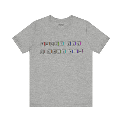 Colorful Keys of Gratitude Graphic T-Shirt