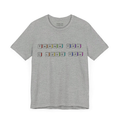 Colorful Keys of Gratitude Graphic T-Shirt