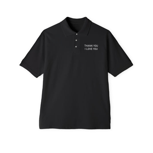 TYILY Men's Piqué Polo