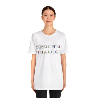 Colorful Keys of Gratitude Graphic T-Shirt