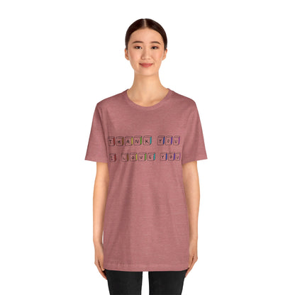 Colorful Keys of Gratitude Graphic T-Shirt