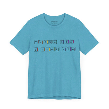 Colorful Keys of Gratitude Graphic T-Shirt