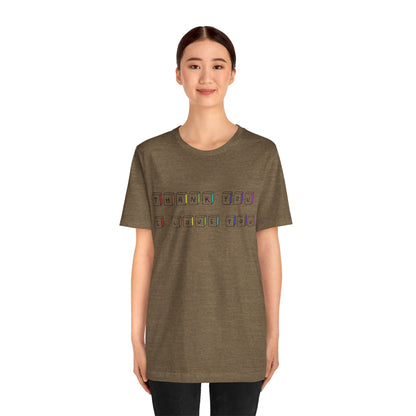 Colorful Keys of Gratitude Graphic T-Shirt