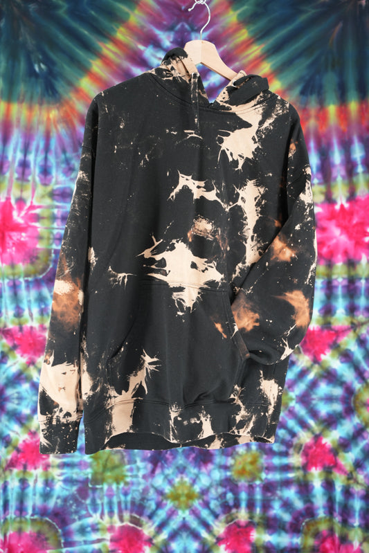 Bleach Splattered Hoodie (XL Only)