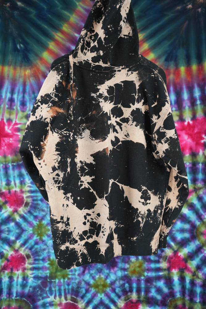 Bleach Splattered Hoodie (XL Only)